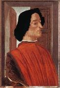 Portrat of Giuliano de-Medici Botticelli